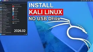 Install Kali Linux 2026.02 | No USB DVD or VM | Dual Boot With Windows | UEFI