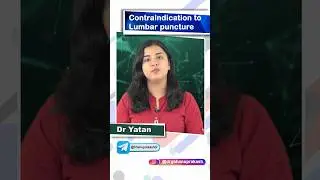 Contraindications of lumbar puncture  - Quick bites