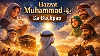 Prophet Muhammad ﷺ Childhood Story | Islamic Cartoon Animation Hindi #islamicstory #islamicanimation