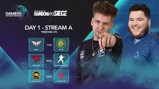 🔴 LIVE: Gamers Without Borders - Rainbow Six - Day 1 - Stream A