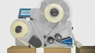 Videojet 9550 print & apply labeling system for efficient, accurate label printing and application