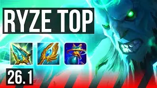 RYZE vs DARIUS (TOP) | Arcane Comet | JP Challenger | 26.1