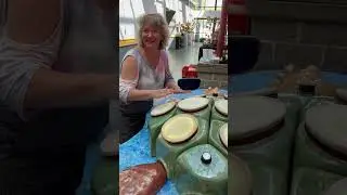 Trying out the Turtle Drum #interactivesculpture #drum #seasong