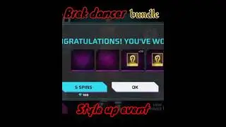 STYLE UP EVENT IN FREE FIRE 🍁 #brekdancerbundle