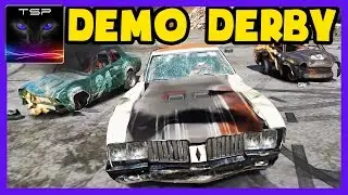 Wreckfest - 24 Car DESTRUCTION DERBY in Colosseum Arena (Real Damage)