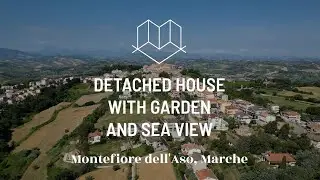 47 - DETACHED HOUSE WITH GARDEN AND SEA VIEW, Montefiore dell'Aso - Marche