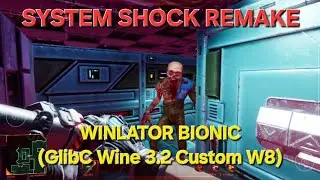 System Shock Remake - Winlator Bionic Gameplay #odin2mini #winlatorbionic