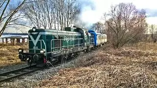 3 pociągi na d29-183 +Super maszynista 6dh1-007