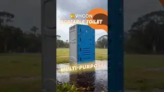 Tired of Portable Toilets That Can't Handle the Pressure?#portabletoilet #portabletoiletuv #vhcon