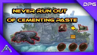Outrageous amounts of cementing paste - ARK: Survival Evolved -Genesis Part 1