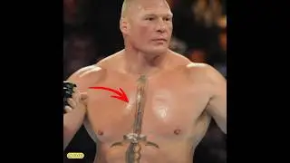 &ldquo;The Truth Behind Brock Lesnar&rsquo;s Sword Tattoo 😱&rdquo;#shorts#short#wwe