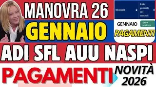 Novità 2026 Assegno di Inclusione, Manovra, Pagamenti, Pensioni e Nuovi Bonus