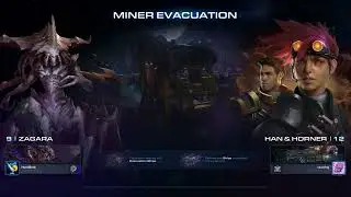 Starcraft 2: Кооперативный режим - Командир Загара - Сложный уровень сложности - 119