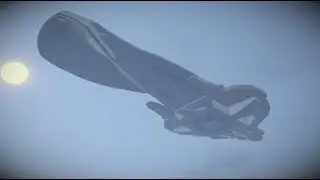 1:1 scale halo CAS class assault carrier (atmospheric test update)