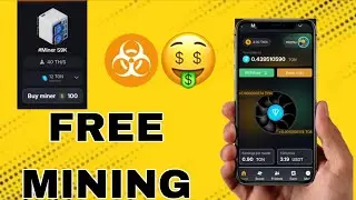 FREE MINING TON COIN FOR USDT. UNLIMITED FREE MINING