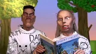Story time with Die Antwoord (from Puppet Nation ZA S1E01, by ZANEWS)
