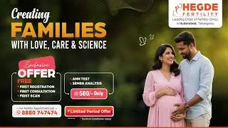 FREE 1st Scan, Consultation, & Registration | IVF | IUI | #Pregnancy  #Infertility #HegdeFertility