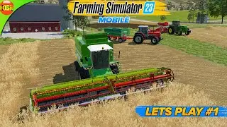 Farming Simulator 23 Amberstone Let's Play #1 - Setting up Farm! Timelapse