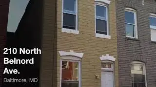 210 North Belnord Ave. Baltimore, MD 21224