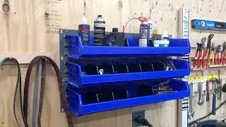 Wall Mounted Shop Storage (Akro-Mils)