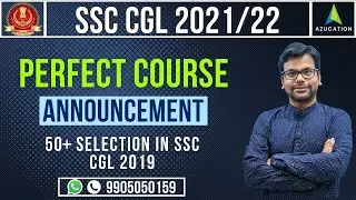 Perfect SSC CGL Batch of Amiya Sir with Perfect Result and Perfect Fees
