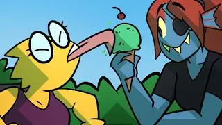 Alphys & Undyne ✔