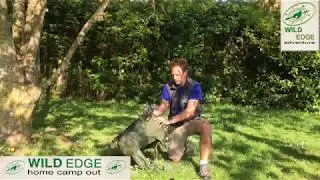 Wild Edge: Home Camp out- Lean to