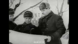 German Winter on the Front-Lines, 1940s - Archive Film 1064700