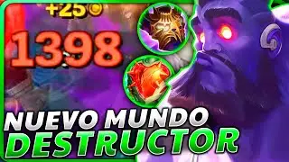 💀¡La [ESTRATEGIA que ATORMENTA] a TODOS LOS TOPLANERS! MEGA DR MUNDO con 1400 DAÑO en 1 AUTOATAQUE