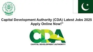 Capital Development Authority CDA Latest Jobs 2025