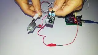 Obstacle detection system with ky 032 led buzzer dc motor