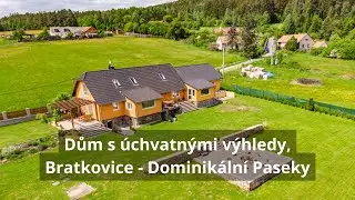 Kouzelný dům s úchvatnými výhledy, Bratkovice - Dominikální Paseky u Příbrami