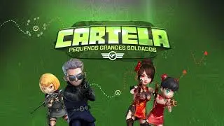 Cartela Pequenos Grandes Soldados - Crossfire Brasil