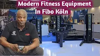 Modern Fitness Equipment in Fibo Köln with Ronnie Coleman @RonnieColeman8