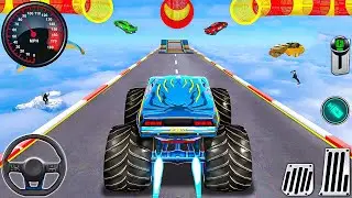 Monster Truck Stunt Racing 2025 - Extreme Car Stunts Master Driving : Android Gameplay