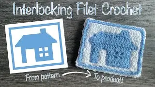Interlocking Filet Crochet Tutorial