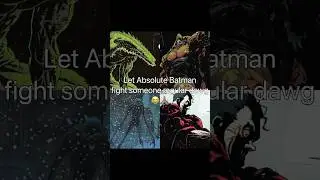 Absolute Batman fighting kaijus #batman #dc