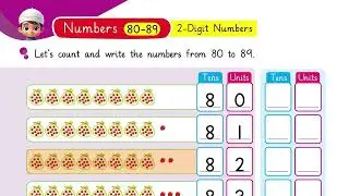 Math for Kids 5+ | Learning Numbers 50&ndash;59 | 2-Digit Number Revision for Students