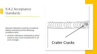 API 1104 Acceptance Standards for MT
