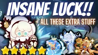 The Insane Luck while Pulling for 5 Star Cotton Cookie! Absolutely Crazy! | Cookie Run Kingdom