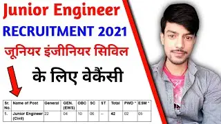 Junior Engineer Jobs Diploma In Civil Engineering jobs Vacancy 2021 chandigarh je recruitment 2021