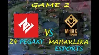 Z4 PEGAXY VS MAHARLIKA ESPORTS - GAME 2 | SINGKASIKAN INVITATIONAL 2022