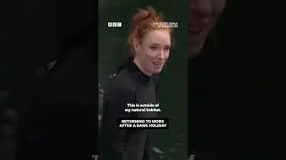 Hannah Fry is out of her natural habitat - BBC
