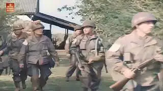 The Allies daring airborne operation, Operation Market Garden, US 101st and 82nd Airborne Divisions