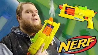 I finally have the Buzz Bee Gunsmoke Pistol, a Smoking NERF Revolver.