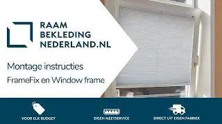 Montage instructies Label 65&reg; Window Frame & Luxaflex&reg; FrameFix ➤ Raambekleding Nederland