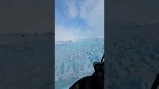 Exploring a glacier with Outbound Heli Adventures. Epic experience!