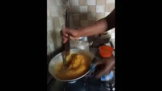How to make Yellow Eba/Garri from White Garri (Garri Ijebu) with Vegetable Soup and Stew