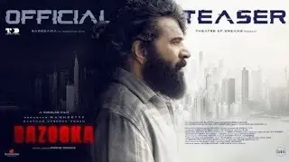Bazooka - Official Teaser | Mammootty | Gautham Vasudev Menon | roxopalace