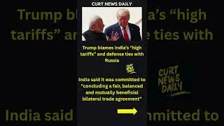 Trump&rsquo;s 25% Tariff Shock on India | Russia Trade Penalty Explained! #shorts #trump